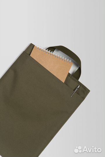 Чехол для ноутбука олива