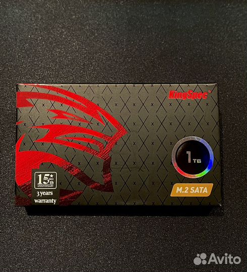 Жёсткий диск KingSpec SSD 1TB M2.sata (ngff)