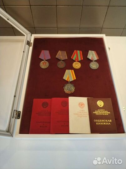 Рамки для наград, значков, фалеристики