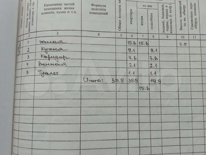 1-к. квартира, 35,5 м², 9/9 эт.
