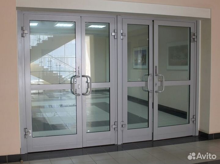 Двери алюминиевые на заказ