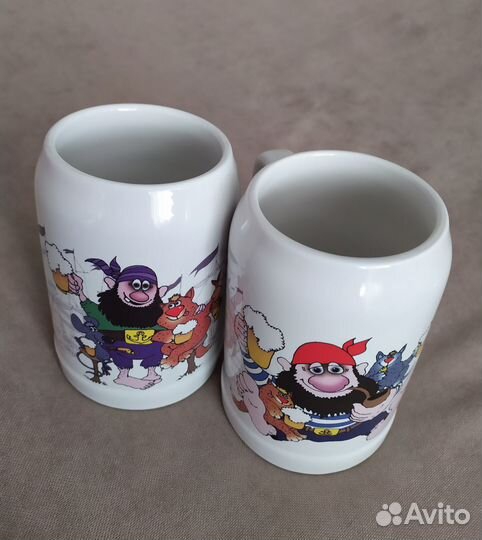 Пивные кружки, бокалы, пепельницы