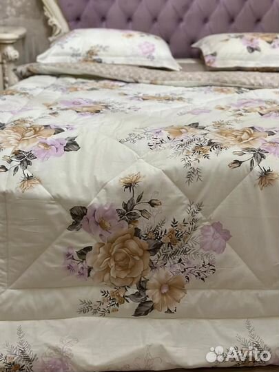 Постельное белье с одеялом (100 хлопок)