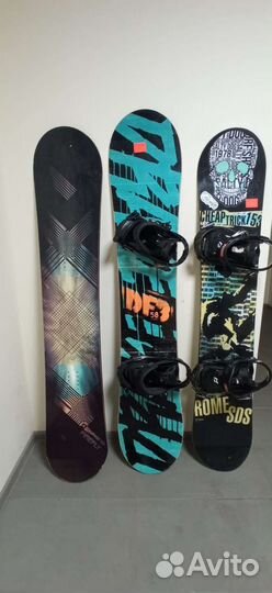 Сноуборд с креплением
