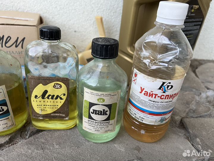 Клей Лак Масло Разбавитель