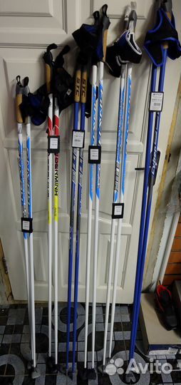 Лыжные палки STC гибриды 60/40 125-150 см