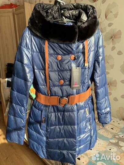 Пуховик женский новый 46 48