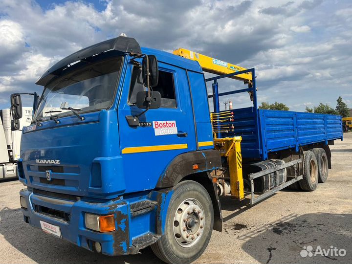 КамАЗ 65117 с КМУ, 2012