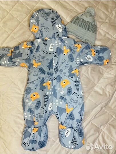 Зимний комбинезон на мальчика