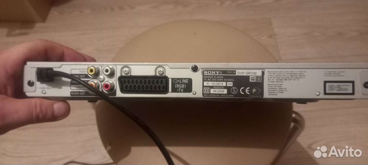 Двд плеер sony DVP-SR100