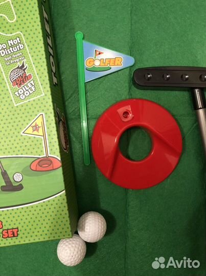 Гольф для туалета игра