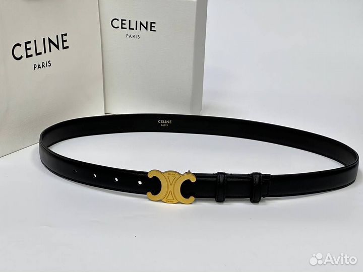 Ремень женский celine натуральная кожа