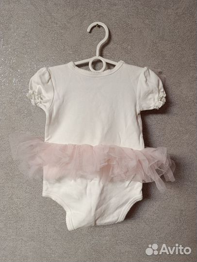 Боди для девочки с пышной пачкой 86-92