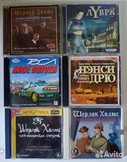 Компьютерные игры для пк / CD диски игры для PC