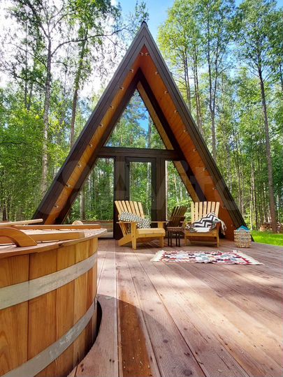 Коттедж 43 м² на участке 3 га