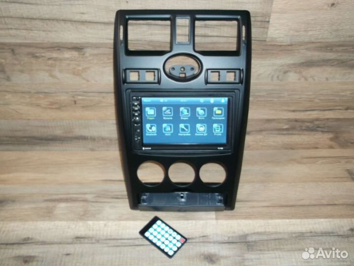 Магнитола 2DIN LADA Priora Bluetooth комплект
