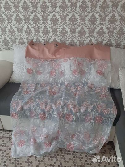 Шторы тюль комплект