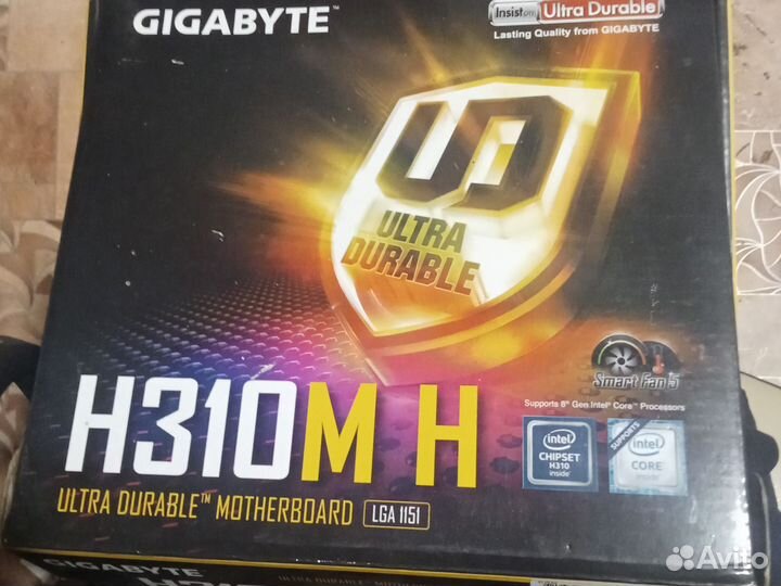 Мать gigabyte h310m h