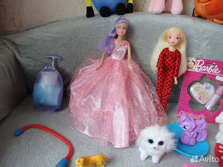 Игрушки пакетом для девочки