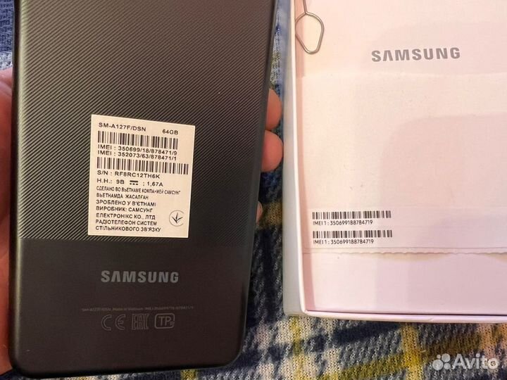Samsung Galaxy A12, 4/64 ГБ