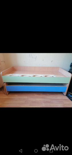 Детская кровать выдвижная