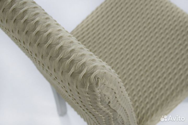 Чехол на стул со спинкой 2 шт набор, Бежевый