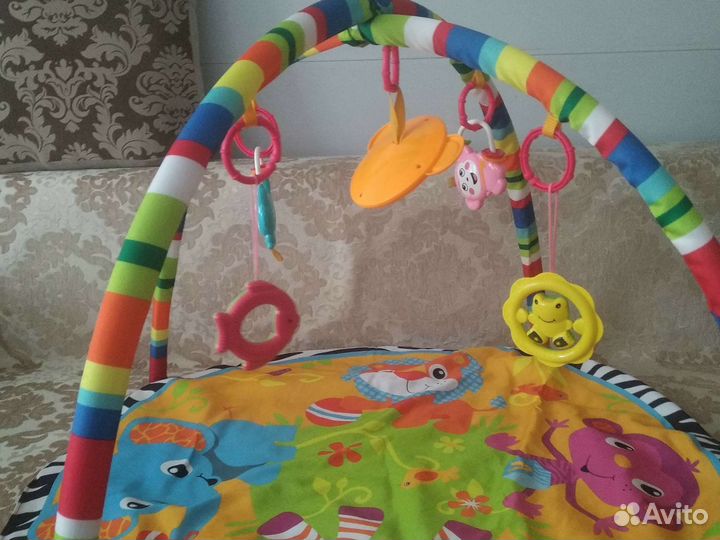 Развивающий коврик и шезлонг