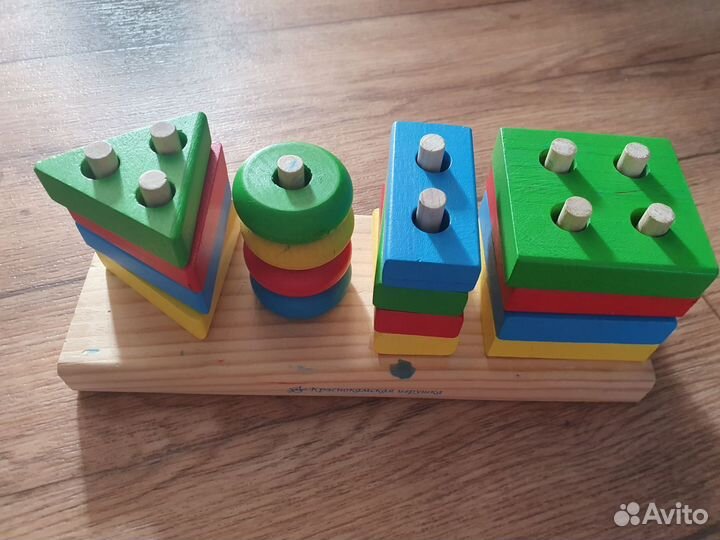 Краснокамская деревянная игрушка Геометрик