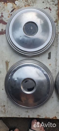 Хромовые колпаки на газ 24