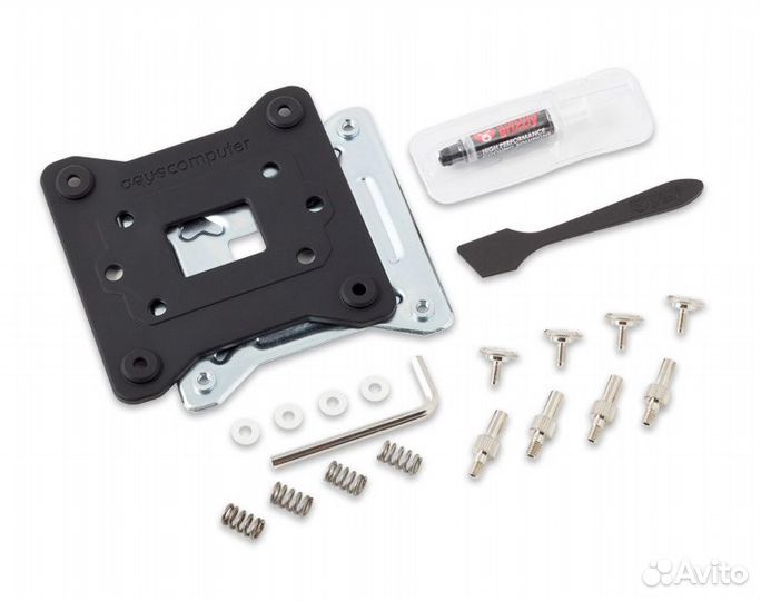 Водоблок процессорный next с vision AM5/AM4 акрил