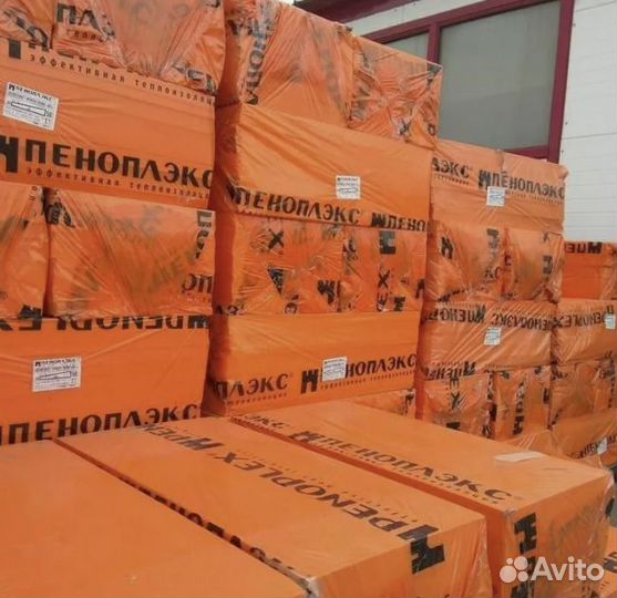 Пеноплекс 100 уп. 4 листа 2,77 м2