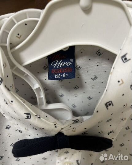 Рубашка брюки на мальчика 122