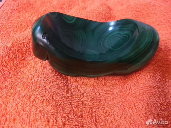 Пепельница малахит