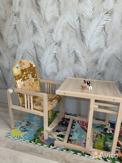 Стул для кормления (трансформер стол + стул)