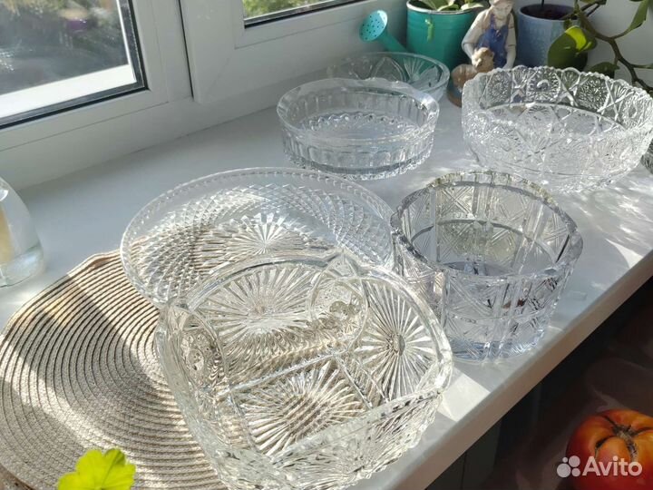 Хрустальная посуда СССР