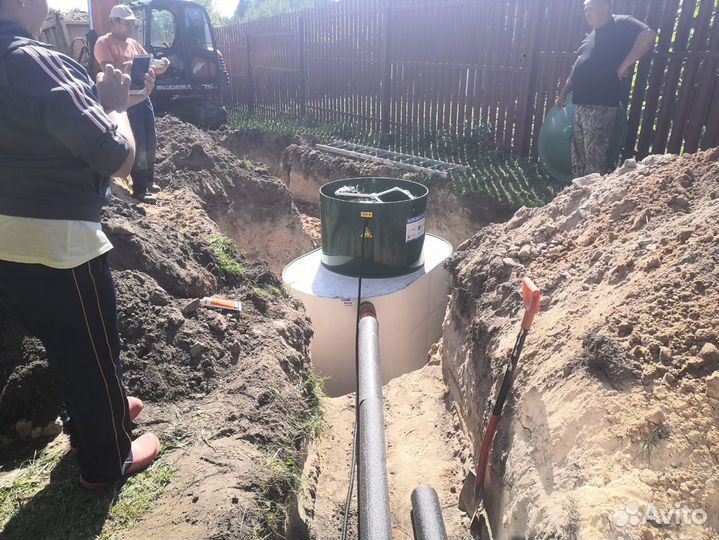 Автономная канализация Alta-BIO 5 с дренажём