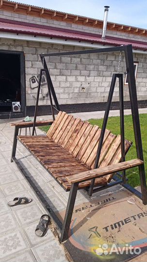 Садовые качели новые