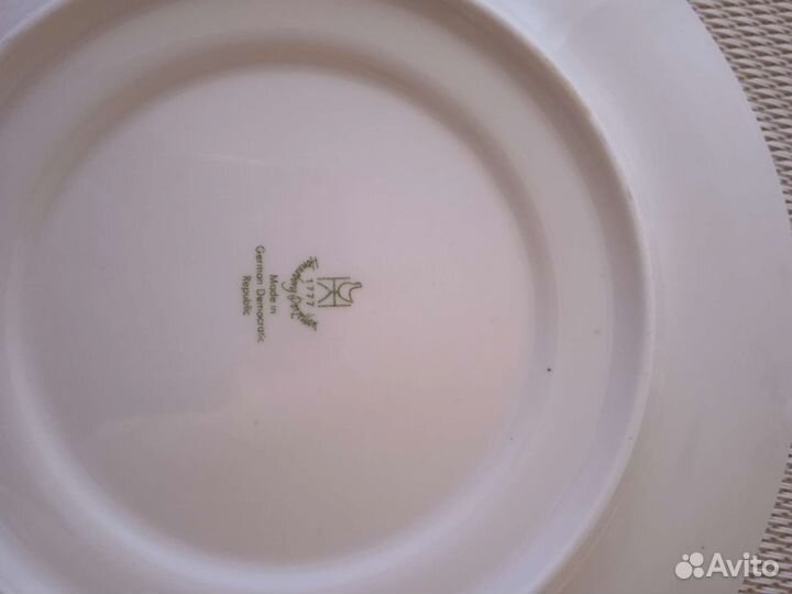 Масленка фарфор Германия
