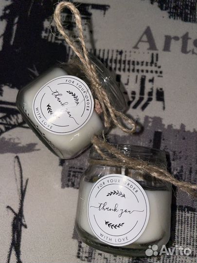 Свечи соевые