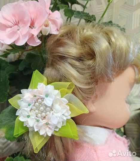 Резинка-бантик для волос