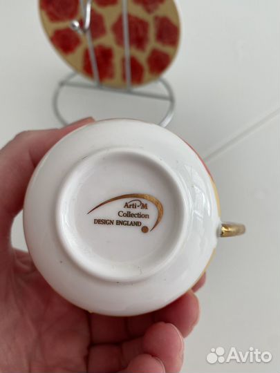 Кофейная пара фарфор