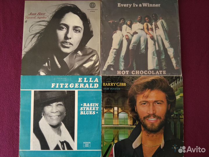 Грампластинки Stevie Wonder, Deep Purple, Elvis