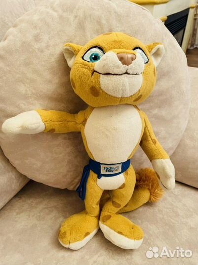 Олимпийский гепард сочи 2014 мягкий