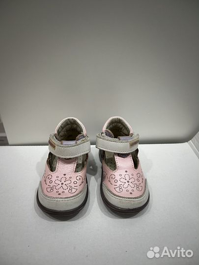 Сандалии для девочки 19 размер