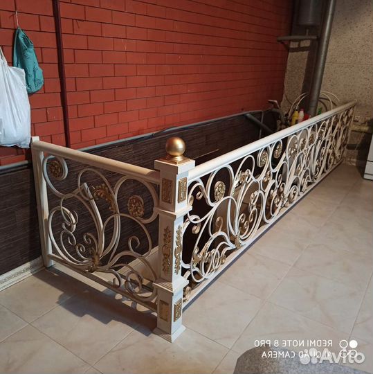 Кованные перила для лестниц и балконов