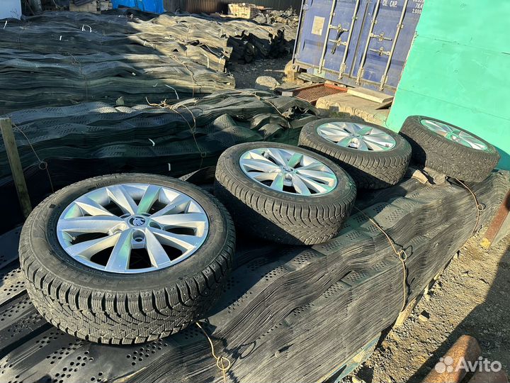 Колеса зима Шкода