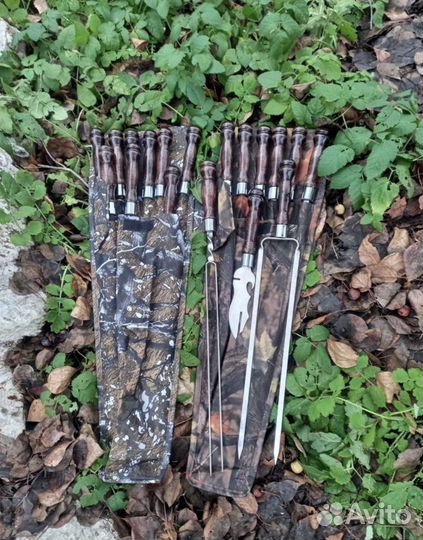 Hабор шампуров в чехлe