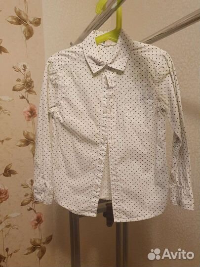 Рубашки школьные на мальчика 122