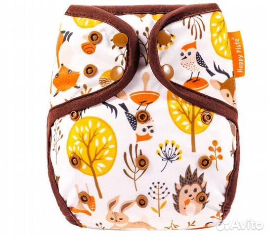 Многоразовый подгузник без вкладыша