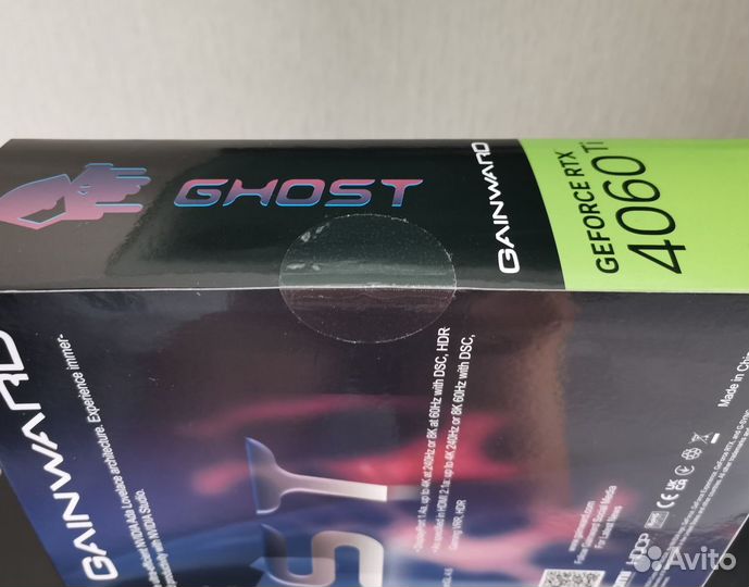 RTX 4060 Ti Ghost 8Gb Gainward (Palit)